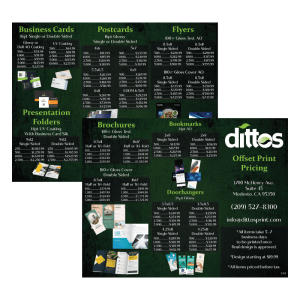 Brochures