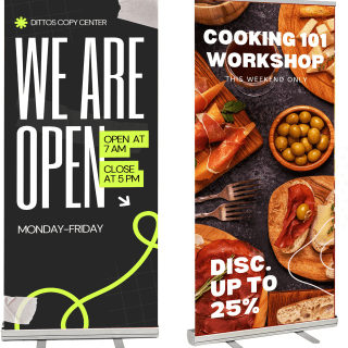 Deluxe Retractable Banner