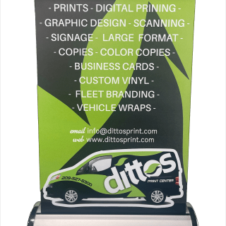 Table Top Banner Stand